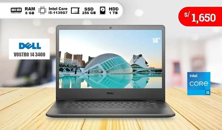 laptop-dell-vostro-14-3400-core-i5-1135g7-ram-8gb-ssd-256gb-hdd-1tb-14-pulgadas