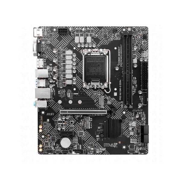 PLACA MADRE MSI PRO H610M-G DDR4, CHIPSET INTEL H610, LGA1700, MATX P/N:PRO H610M-G DDR4