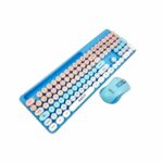 KIT THAVIT TECLADO Y MOUSE INALAMBRICO KB832GCM-SP (MULTICOLOR) STARLIGHT - HALION