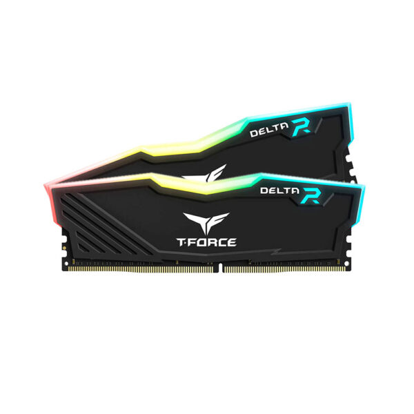 MEMORIA RAM TEAMGROUP T-FORCE DELTA RGB 16GB KIT(2X8GB) DDR4 3600MHZ P/N TF3D416G3600HC18JDC01