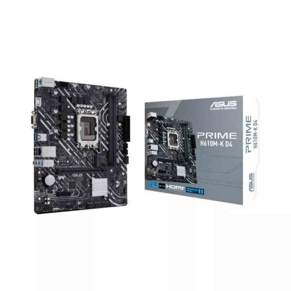 PLACA ASUS PRIME H610M-K D4 DDR4 LGA1700 (PN:90MB1A10-M0EAY0)