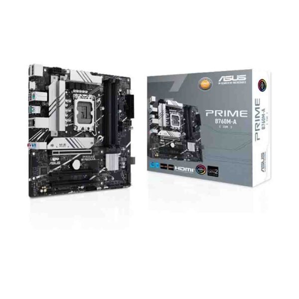PLACA MADRE ASUS PRIME B760M-A CSM DDR5 LGA 1700 (PN:90MB1EK0-M1EAYC)