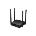 ROUTER TP-LINK ARCHER C50 AC1200 DUAL-BAND 5 GHZ: 867 MBPS (802.11AC) 2.4 GHZ: 300 MBPS (802.11N) / 4 FIXED ANTENNAS / 1 WAN PORT 10/100 4 LAN PORTS 10/100 - Imagen 2
