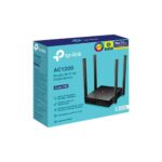 ROUTER TP-LINK ARCHER C50 AC1200 DUAL-BAND 5 GHZ: 867 MBPS (802.11AC) 2.4 GHZ: 300 MBPS (802.11N) / 4 FIXED ANTENNAS / 1 WAN PORT 10/100 4 LAN PORTS 10/100 - Imagen 4