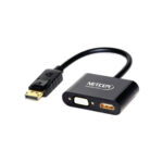 ADAPTADOR DP a HDMI & VGA UHD 4K@60Hz - NETCOM - Imagen 2