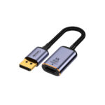ADAPTADOR DISPLAYPORT A HDMI UHD 8K@60Hz / 4K@144HZ / 2K@240HZ NYLON (SOPORTE MST)- NETCOM