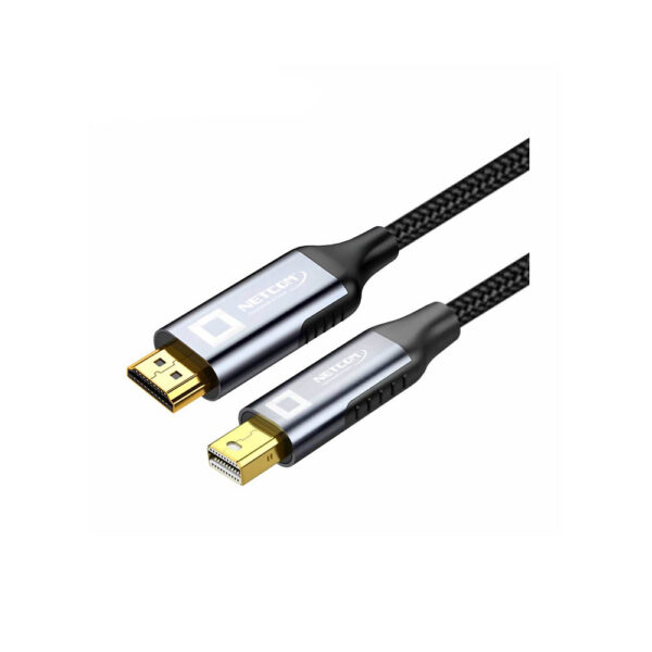 CABLE ADAPTADOR MINI DISPLAYPORT A HDMI DE 1.8 MTS UHD 4K@60Hz - NETCOM