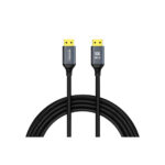 CABLE DISPLAYPORT A DISPLAYPORT DE 1.80 MTS SUHD 16K @60Hz, 8K @120Hz, 4K @240Hz VERSION 2.1 NYLON - NETCOM