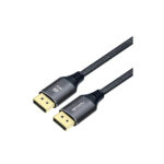 CABLE DISPLAYPORT A DISPLAYPORT DE 1.80 MTS SUHD 16K @60Hz, 8K @120Hz, 4K @240Hz VERSION 2.1 NYLON - NETCOM - Imagen 2