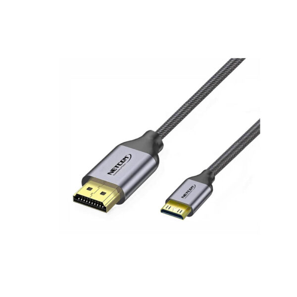 CABLE MINI HDMI A HDMI DE 1.80 MTS UHD 4K@60Hz V2.0 - NETCOM