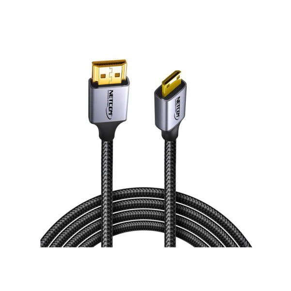 CABLE MINI HDMI A HDMI DE 3 MTS UHD 4K@60Hz V2.0 - NETCOM