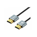 CABLE SLIM HDMI A HDMI DE 0.50 MTS UHD 4K@60Hz V2.0 NYLON - NETCOM - Imagen 4