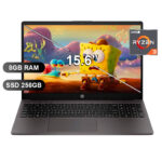 LAPTOP HP 255 G10 AMD RYZEN 3 7320U 8GB 256GB SSD 15.6" HD FREEDOS GRIS (BF9X1AT#ABM)
