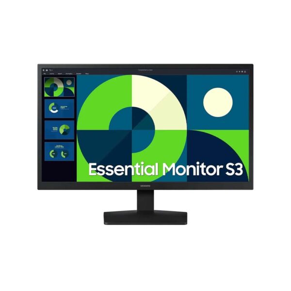 MONITOR SAMSUNG LS22D310EALXPE 22" FHD, IPS, 75HZ, HDMI/VGA, CON CABLE ALIMENTACIÓN Y HDMI