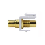 ADAPTADOR EMPALME AUDIO  RCA BLANCO TIPO DADO - NETCOM - Imagen 4