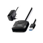 ADAPTADOR USB 3.0 A SATA III CON UASP PARA HDD SDD 2.5" y 3.5" , 8 TB MAX - NETCOM - Imagen 2