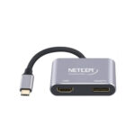 ADAPTADOR USB-C  A HDMI  & DISPLAY PORT UHD 4K@60HZ - NETCOM - Imagen 4