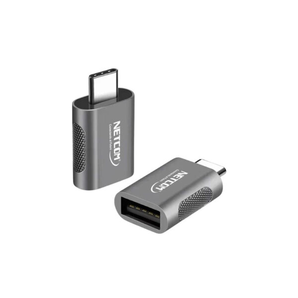 ADAPTADOR USB TIPO C 3.1 Gen2 MACHO A USB 3.1 Gen2 HEMBRA 10Gbps - NETCOM