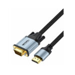 CABLE ADAPTADOR HDMI A VGA  DE 1.80 MTS FULL HD 1080p@60Hz - NETCOM - Imagen 3