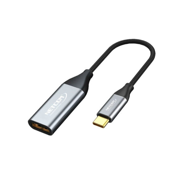 ADAPTADOR USB-C A DP UHD 4K@60Hz - NETCOM