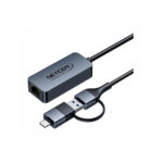 ADAPTADOR 2 EN 1 USB 3.0 & USB-C A RJ45 2.5GB WIN10/11 - NETCOM - Imagen 2