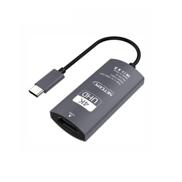 ADAPTADOR USB -C A HDMI UHD 4K@60Hz - NETCOM