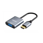 ADAPTADOR ACTIVO DE HDMI A VGA CON AUDIO METAL CASE FULL HD 1080p@60HZ - NETCOM
