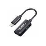 ADAPTADOR DE AUDIO Y CARGA LIGHTNING A JACK 3.5MM & LIGHTNING HEMBRA - NETCOM