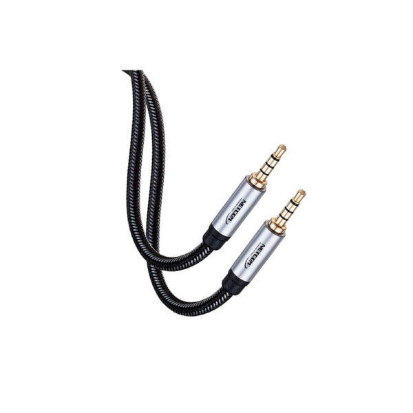 CABLE DE AUDIO PLUG 3.5MM MACHO - MACHO TRRS DE 1.80 MTS - NETCOM