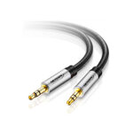 CABLE DE AUDIO PLUG 3.5MM MACHO - MACHO TRS DE 1.80 MTS - NETCOM