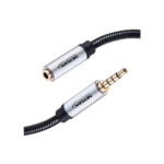 CABLE EXTENSION DE AUDIO PLUG 3.5MM MACHO A JACK 3.5MM HEMBRA TRRS DE 1.80 MTS - NETCOM - Imagen 4