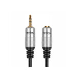 CABLE EXTENSION DE AUDIO PLUG 3.5MM MACHO A JACK 3.5MM HEMBRA TRS DE 1.80 MTS - NETCOM - Imagen 3