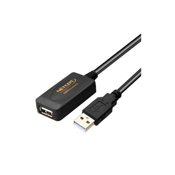 CABLE EXTENSION USB 2.0 ACTIVA DE 5 MTS - NETCOM