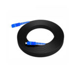 CABLE FIBRA OPTICA MONOMODO DE 250 MTS NEGRO - NETCOM