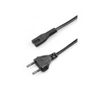 CABLE PODER TIPO 8 A ESPIGA REDONDA DE 1.80 METROS 3*18 AWG SOPORTE 250VAC 10AMP - NETCOM - Imagen 3