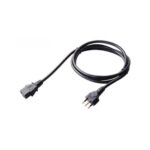CABLE PODER TIPO L ITALIANO 3 EN LINEA CEI-23-16 A  C13 DE 1.8MTS OD: 10.5MM 3*14 AWG SOPORTE 250VAC 16AMP - NETCOM - Imagen 3