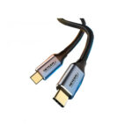 CABLE USB-C 3.2 TO USB-C 3.2 Gen2 DE 1 MTS PD100W CARGA, DATOS 10Gbps & VIDEO UHD 4K@60Hz  - NETCOM - Imagen 3