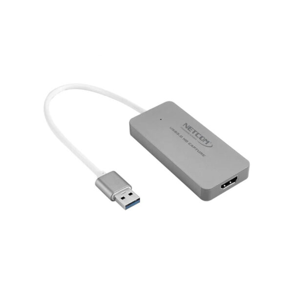 CAPTURADOR DE VIDEO USB 3.0 A HDMI - TRANSMISION EN VIVO - NETCOM