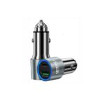 CARGADOR PARA AUTO 2 USB, 1 USB,1 USB TIPO-C ( CARGA RAPIDA) - NETCOM - Imagen 2
