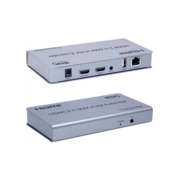 EXTENDER KVM HDMI + USB VIA CAT5E/CAT6/CAT7 UHD 4K@30Hz  DE 120 MTS - NETCOM