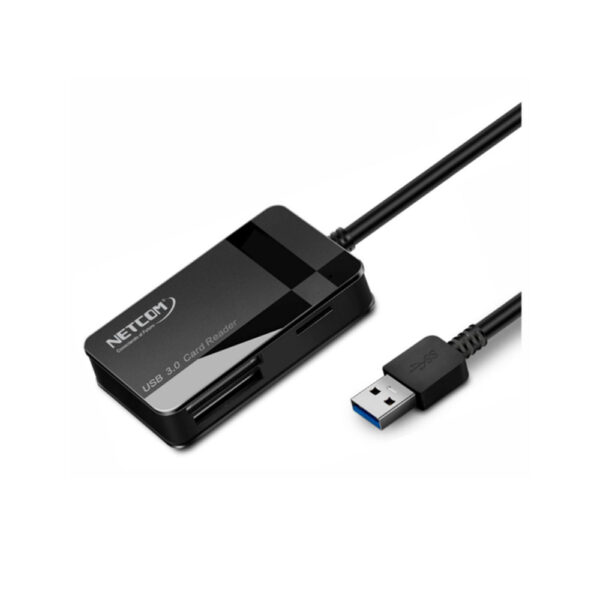 LECTOR DE TARJETA 4 EN 1 USB 3.0   5Gbps -  NETCOM