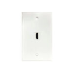 PLACA 01 JACK HDMI V2.1  ANGULO RECTO - NETCOM - Imagen 3