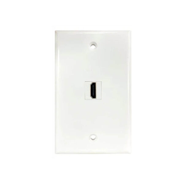 PLACA 01 JACK HDMI V2.1  ANGULO RECTO - NETCOM