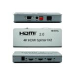 SPLITTER HDMI 1 X 2 V2.0 UHD 4K@60Hz (1 INGRESO 2 SALIDAS) - NETCOM - Imagen 4
