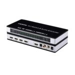 SWITCH HDMI 4 X 1 V2.0 UHD 4K@60Hz AUIDO 3.5MM, RCA, TOSLINK - NETCOM - Imagen 2
