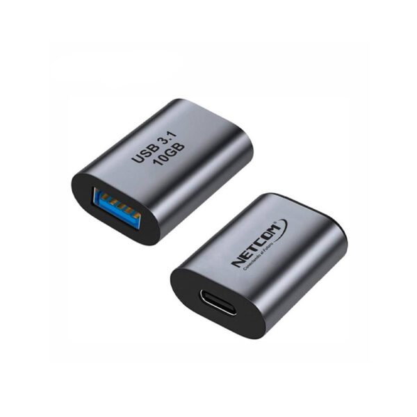 UNION / EMPALME USB-C HEMBRA A US- A MHEMBRA V3.1 Gen2 10Gbps - NETCOM