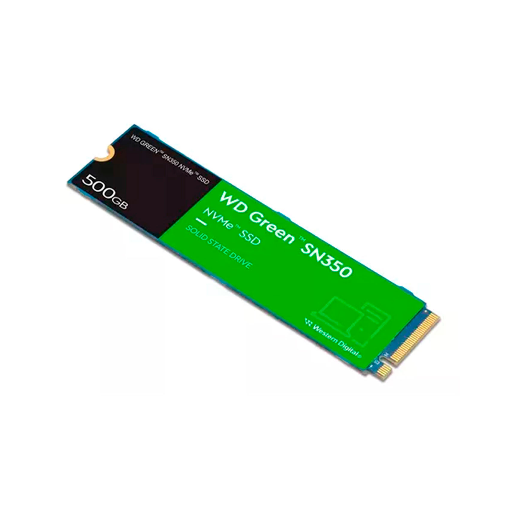 DISCO DURO SOLIDO WESTERN DIGITAL GREEN SN350 500GB NVME-4 DISCO DURO SOLIDO WESTERN DIGITAL GREEN SN350 500GB NVME, LECTURA 2400MB7S ESCRITURA 1650MB7S M.2 2280, PCIE GEN3 - Imagen 4