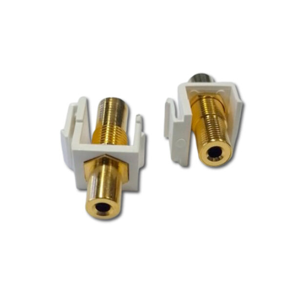 ACOPLADOR HDMI  HEMBRA HEMBRA V2.0 4K@60HZ  PARA PLACA DE PARED CON CABLE DE 15CM - NETCOM