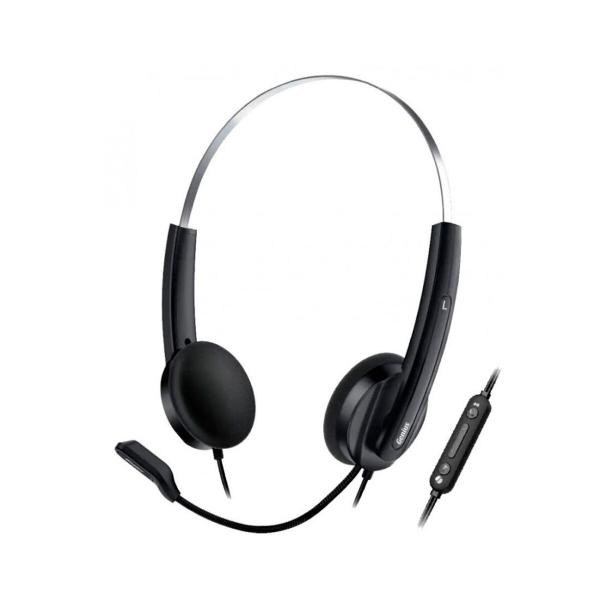 AUDIFONO C/MICROF. GENIUS HS-220U AI COPILOT USB-C BLACK (31710032401) - Imagen 4