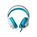 AUDIFONO C/MICROF. LICENCIADO XTECH GAMING GHOST SPIDER 50MM 2 PLUG-3.5MM/USB LED WHITE/TURQUESE (XTH-M565SG) - Imagen 2